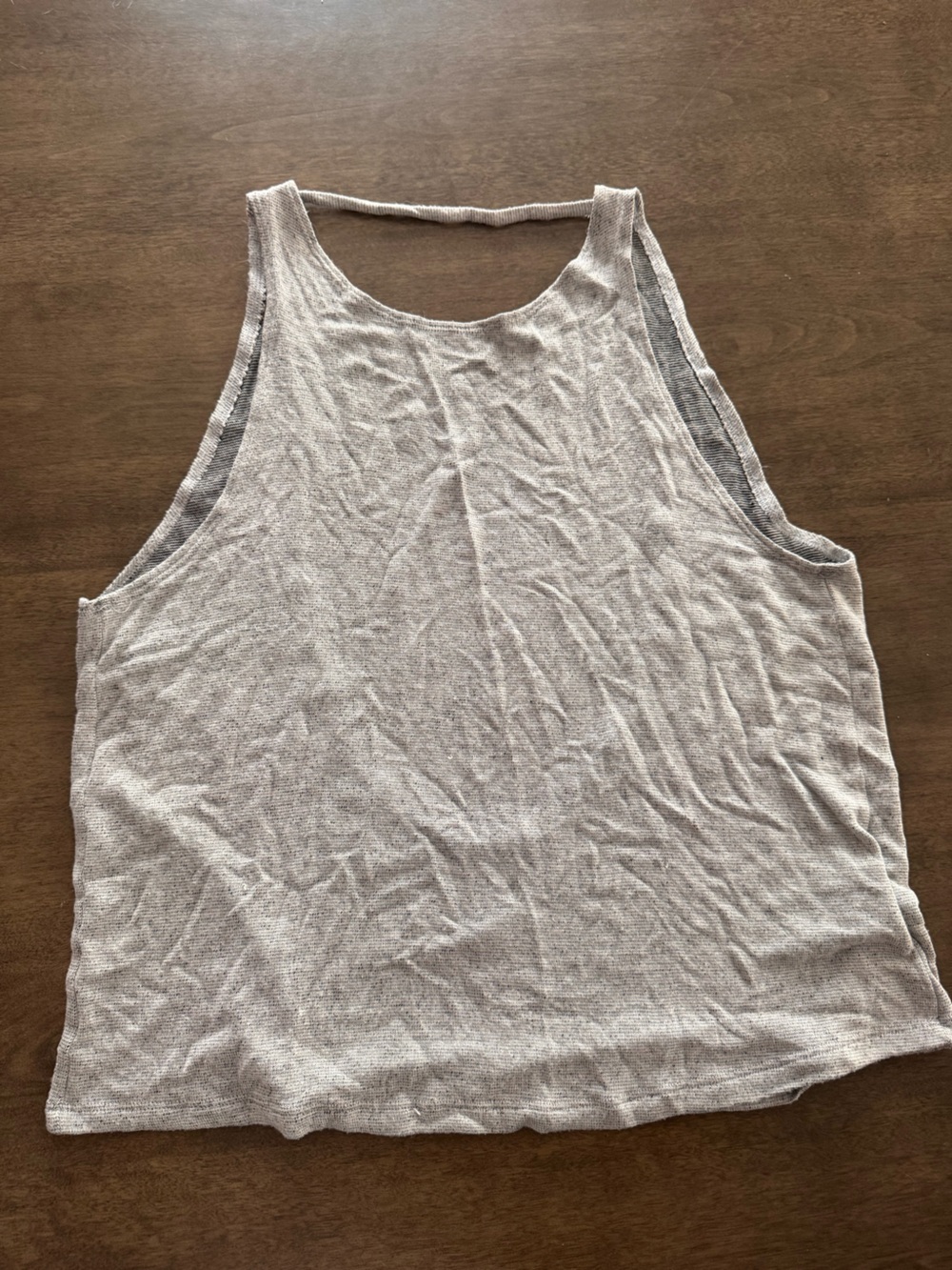 Urban Outfitters Light Gray Knit Tank Top